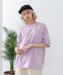 【DISCUS/ディスカス】ヘビーウェイト カレッジロゴプリントTシャツ ルーズシルエット