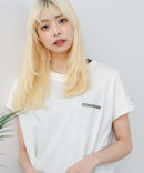 【CONVERSE/コンバース】ラウンドヘム フレンチスリーブ Tシャツ zo