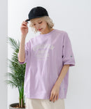 【DISCUS/ディスカス】ヘビーウェイト カレッジロゴプリントTシャツ ルーズシルエット