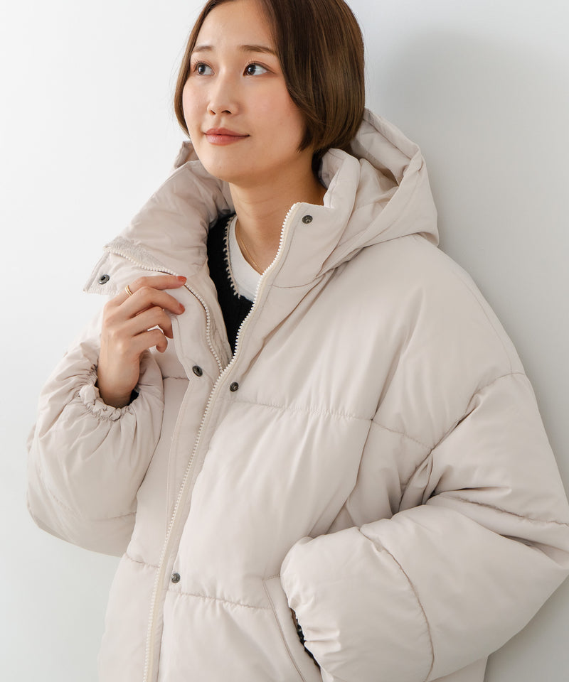 【C-FORT POINT/フォートポイント】スタンドフード中綿ジャケット