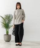 【FORT POINT/フォートポイント】シャーリング ハイネック トップス