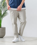 快適！スーパーストレッチイージーパンツ イージーケア 接触冷感 前開き ウエストゴム UVカット【Blue Standard:ブルースタンダード】