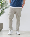 快適！スーパーストレッチイージーパンツ イージーケア 接触冷感 前開き ウエストゴム UVカット【Blue Standard:ブルースタンダード】