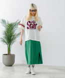 【CONVERSE/コンバース】ネップスラブ フットボールTシャツ zo