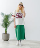 【CONVERSE/コンバース】ネップスラブ フットボールTシャツ zo