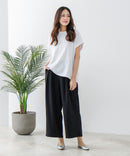 【fort point:フォートポイント】ラクニスタ 2タックワイドパンツzo