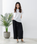 【fort point:フォートポイント】ラクニスタ 2タックワイドパンツzo