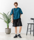 【C-FORTPOINT/フォートポイント】【ベルスリーブで魅せる、大人のこなれTシャツ。】ベルスリーブ オーバーサイズTシャツ 綿100％ 華奢見え ゆったり 二の腕カバー