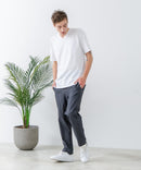 ZEROSTAIN Vネック Tシャツ 防汚 UVカット 汗染みの目立ちにくいTシャツ