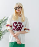 【CONVERSE/コンバース】ネップスラブ フットボールTシャツ zo