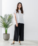 【fort point:フォートポイント】ラクニスタ 2タックワイドパンツzo