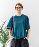 【C-FORTPOINT/フォートポイント】【ベルスリーブで魅せる、大人のこなれTシャツ。】ベルスリーブ オーバーサイズTシャツ 綿100％ 華奢見え ゆったり 二の腕カバー