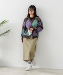 【BEVERLY HILLS POLO CLUB/ビバリーヒルズポロクラブ】ワンポイント刺繍 モヘアタッチ ニットカーディガン