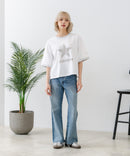 【CONVERSE/コンバース】発泡プリント 配色リンガーＴシャツ ❘ジーンズメイト公式オンラインショップ