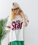 【CONVERSE/コンバース】ネップスラブ フットボールTシャツ zo