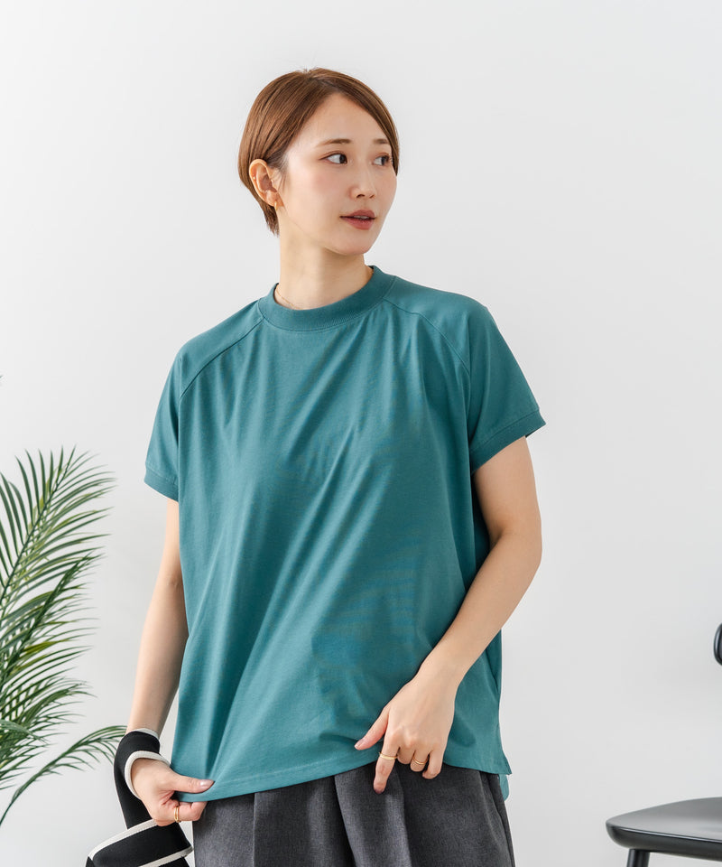 C-FORTPOINT/フォートポイント】【上品なモックネックデザイン 接触冷