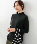 【C-FORT POINT/フォートポイント】リブニットソー エリシャーリング プルオーバー