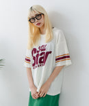 【CONVERSE/コンバース】ネップスラブ フットボールTシャツ zo