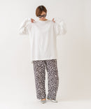 【HANES/ヘインズ】【ヘビーウェイト（肉厚）のコットン100％生地を使用】1P BEEFY-T for HER ボリュームスリーブTシャツ 長袖 無地 シンプル タフ サイドスリット 華奢見え タグレス仕様 ❘ジーンズメイト公式オンラインショップ