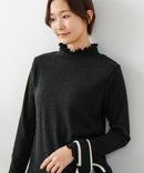 【C-FORT POINT/フォートポイント】リブニットソー エリシャーリング プルオーバー