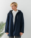 【BLUE STANDARD/ブルースタンダード】マルチファンクション フードハーフコート 撥水 防風 軽量 ビジカジ ビズ