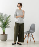 【C-FORT POINT/フォートポイント】ハイネック メロウ配色 プルオーバートップス