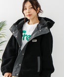 【CONVERSE/コンバース】ボア 切り替え フードジャケット