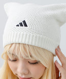 ネコミミ ニット キャップ ADIDAS
