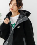 【CONVERSE/コンバース】ボア 切り替え フードジャケット