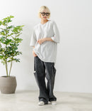 【SAVIER/サビアー】×【ZERO STAIN/ゼロステイン】コラボ ラグランスリーブ ポケット付 Tシャツ