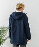 【BLUE STANDARD/ブルースタンダード】マルチファンクション フードハーフコート 撥水 防風 軽量 ビジカジ ビズ