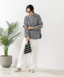 【C-FORT POINT/フォートポイント】ニットベスト＋ブラウスアンサンブル2