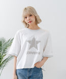 【CONVERSE/コンバース】発泡プリント 配色リンガーＴシャツ ❘ジーンズメイト公式オンラインショップ
