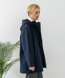 【BLUE STANDARD/ブルースタンダード】マルチファンクション フードハーフコート 撥水 防風 軽量 ビジカジ ビズ