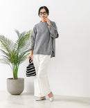 【C-FORT POINT/フォートポイント】ニットベスト＋ブラウスアンサンブル2