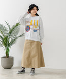 【CONVERSE/コンバース】パッチロゴ グラフィック スウェットトレーナー