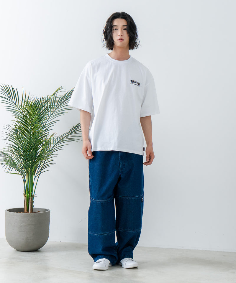 【THRASHER/スラッシャー】ワンポイント 刺繍Tシャツzo