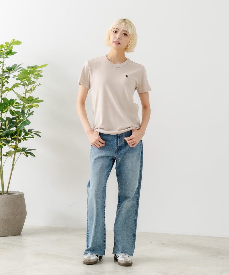 スムースＴシャツ【U.S. POLO ASSN./ユーエスポロアッスン】　　　　　　　　　　　　　　　　　　　　　　　　　　　　　　　　　　　　　　　　　　　　　　　　　　　　　　　　　　　　　　　　　　　　　　　　