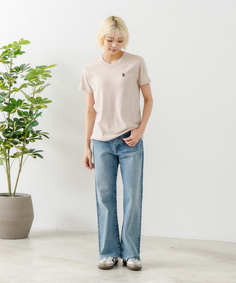 スムースＴシャツ【U.S. POLO ASSN./ユーエスポロアッスン】　　　　　　　　　　　　　　　　　　　　　　　　　　　　　　　　　　　　　　　　　　　　　　　　　　　　　　　　　　　　　　　　　　　　　　　　