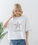 【CONVERSE/コンバース】発泡プリント 配色リンガーＴシャツ ❘ジーンズメイト公式オンラインショップ