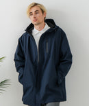 【BLUE STANDARD/ブルースタンダード】マルチファンクション フードハーフコート 撥水 防風 軽量 ビジカジ ビズ