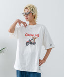 【DISCUS/ディスカス×Warner/ワーナー】グラフィックプリント半袖Tシャツ グレムリン zo