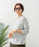 【C-FORT POINT/フォートポイント】ハイネック メロウ配色 プルオーバートップス