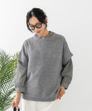 【C-FORT POINT/フォートポイント】ニットベスト＋ブラウスアンサンブル2