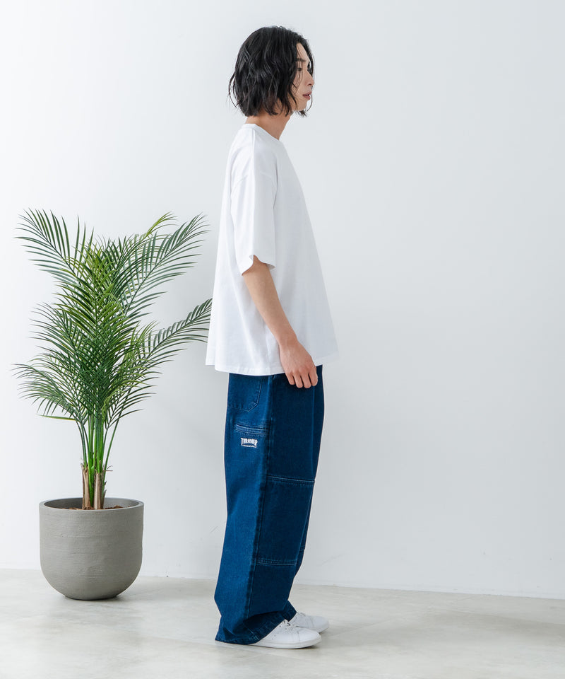 【THRASHER/スラッシャー】ワンポイント 刺繍Tシャツzo