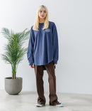 【UNDER WRAPS/アンダーラップス】ピグメント加工 バックプリントロンT zo