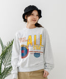 【CONVERSE/コンバース】パッチロゴ グラフィック スウェットトレーナー