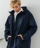 【BLUE STANDARD/ブルースタンダード】マルチファンクション フードハーフコート 撥水 防風 軽量 ビジカジ ビズ