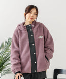 【CONVERSE/コンバース】ボア 切り替え フードジャケット