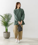 【FORT POINT/フォートポイント】スカラップ 刺繍 ブラウス